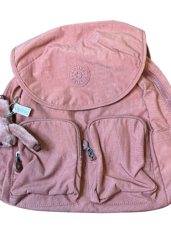 Kipling Handbags - NWT Kipling City Pack 13" Tender Rose Nylon Backpack with Monkey Charm